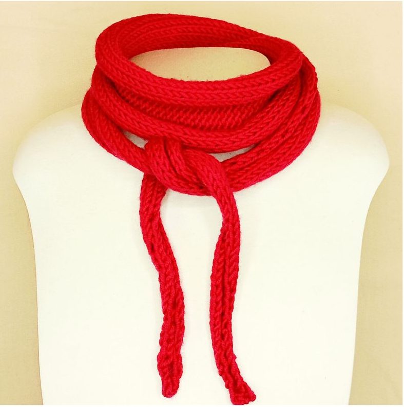 Sophie Scarf rouge
